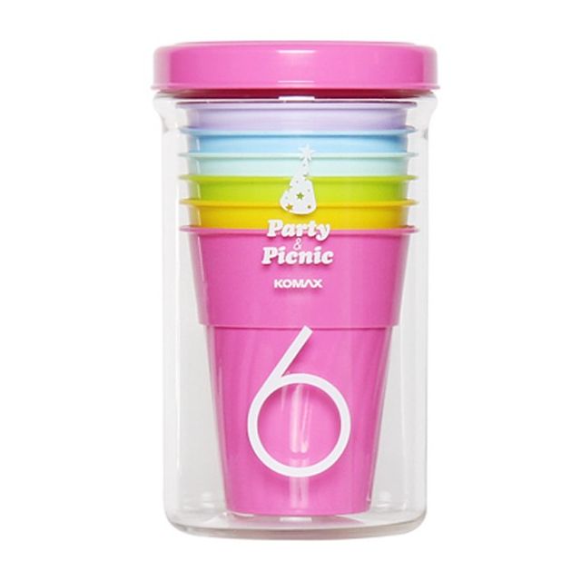 코멕스 피크닉컵 6P(76x90mm/210ml)