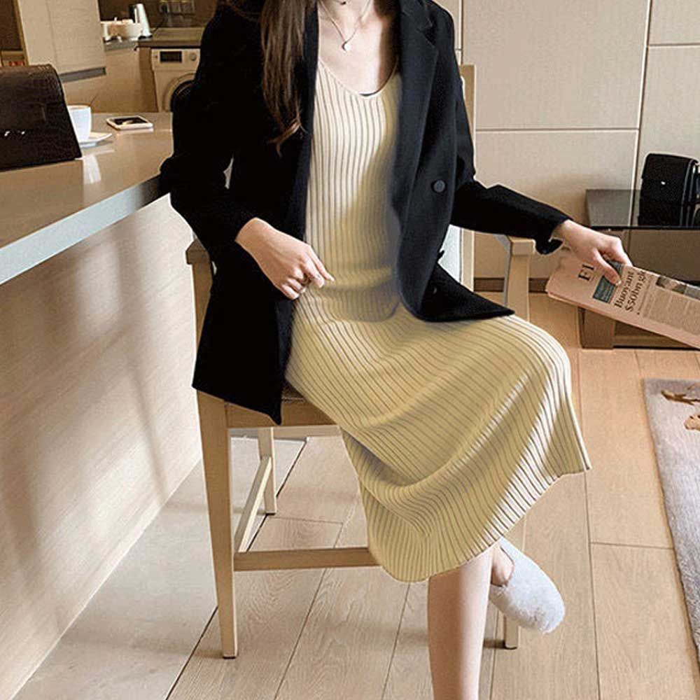 여자 데일리 예쁜 이너 스타일 뷔스티에 원피스