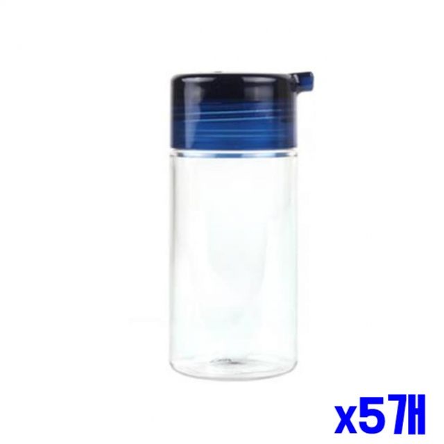 투명 눈금 간장병 250ml x5개묶음 양념보관통 소스병