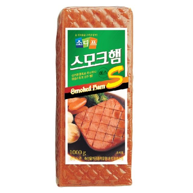 소디프 국내산 돼지고기 대용량 스모크햄 S 1kg