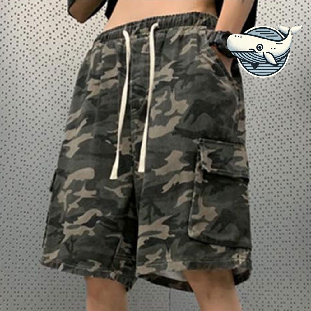 다용도 사이드포켓 캐주얼 반바지 편안한 여름