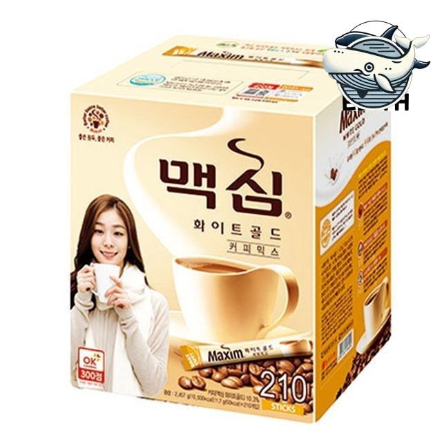 부드러운 크림 커피믹스 달콤한 화이트골드 원두