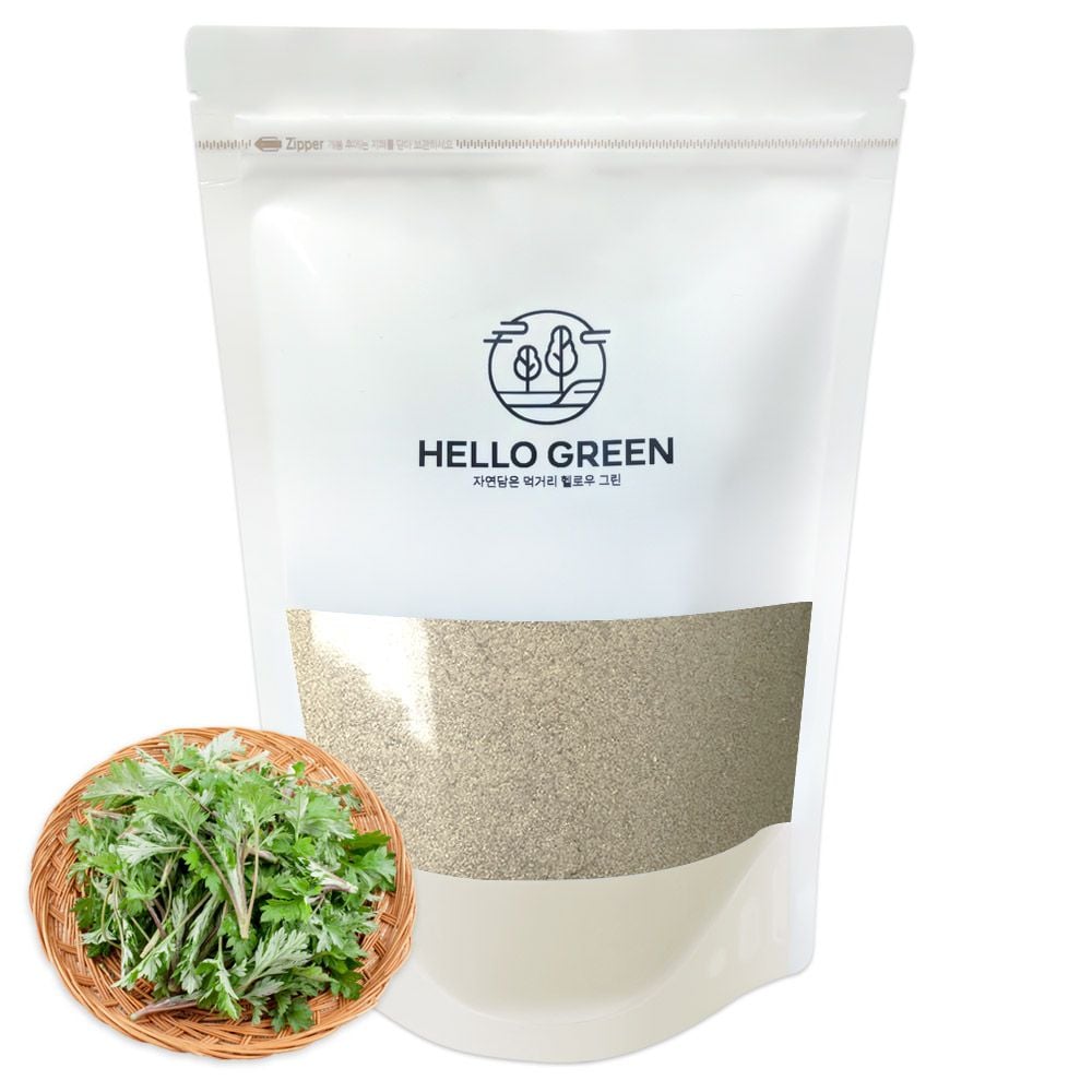 헬로우그린 국내산 쑥분말 300g(팩)