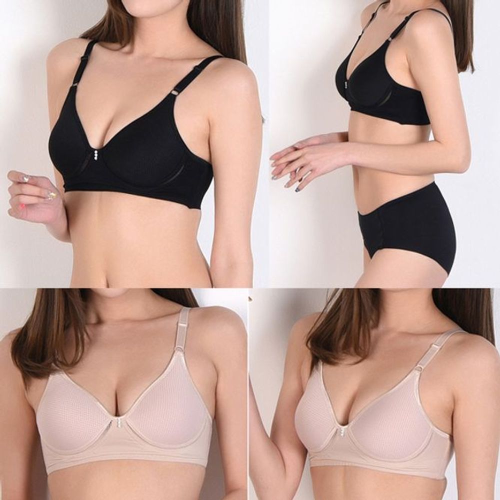 인견브라 몰드 노와이어 이어 이어무 무봉제 여