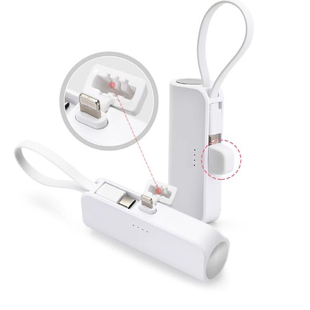 도킹형 보조배터리5000mAh C타입 8핀