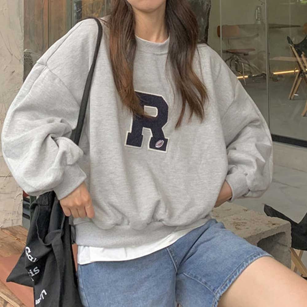 여자 여성 티셔츠 예쁜 데일리 맨투맨 레터링