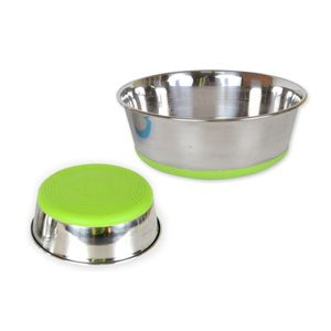 아이티알,NE 스테인레스 보울 식기 (L) 강아지 고양이 사료 물그릇