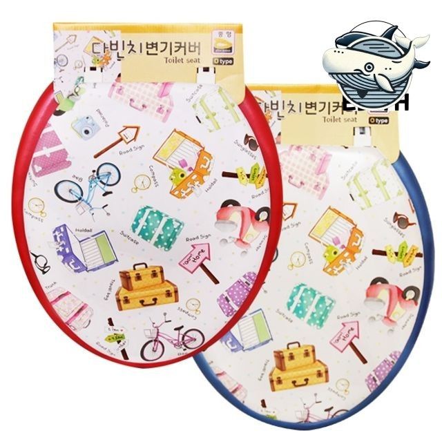 중형 편안한 변기커버 부드러운 소재 실용적인