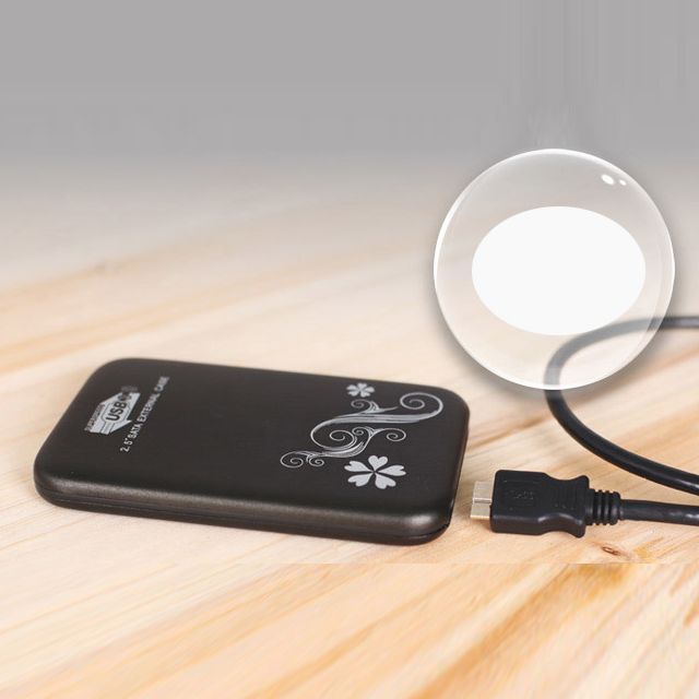 USB 외장 케이스 SATA HDD 2.5 USB 3.0 Black