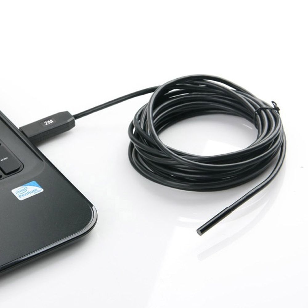 coms 내시경 탐지용카메라USB 타입 6LED 2M