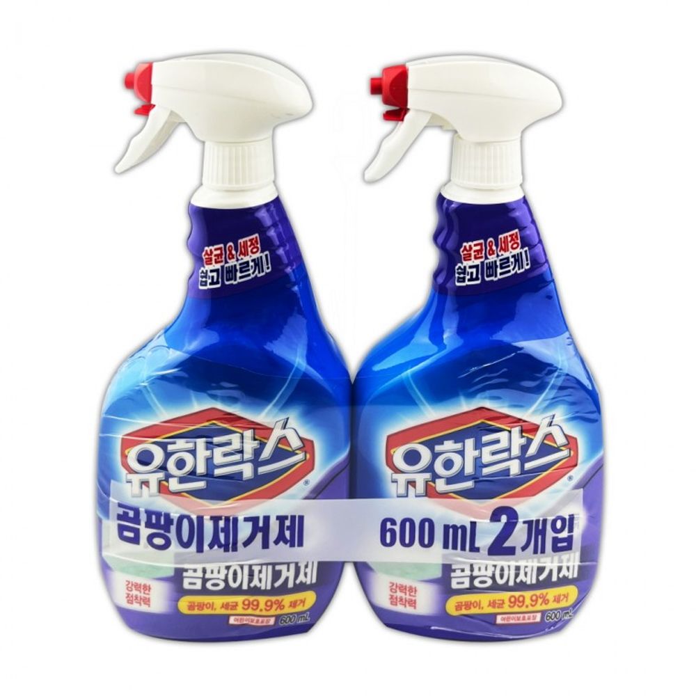 욕실 화장실 곰팡이제거 유한락스 600ml (2개입)