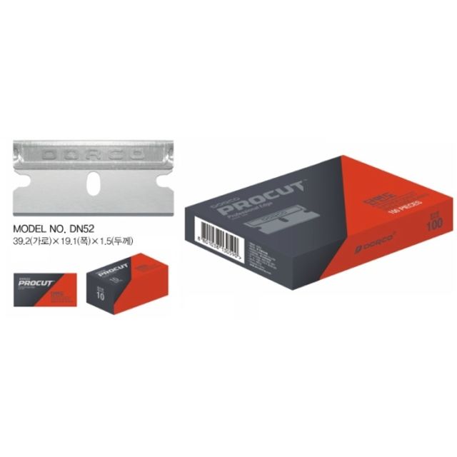 단면도 (100 EA) 39.2x19.1x1.5(가로x폭x두께) DN52