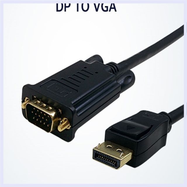 디스플레이포트 to VGA케이블3M DP TO VGA Ver1.1