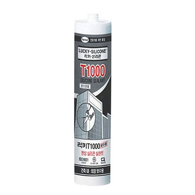 실리콘 (25 EA) 백색(외장용보수실리콘)300ml T-100