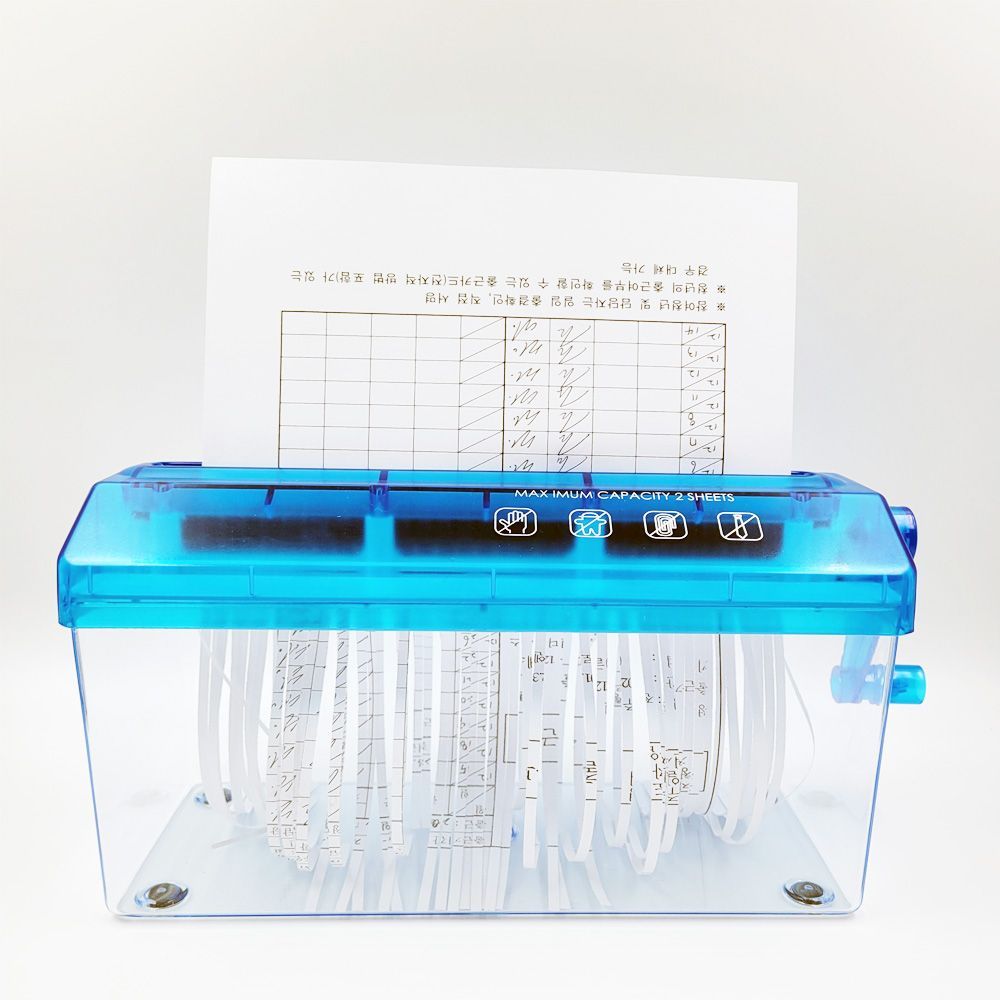 수동 서류 세절기 파쇄기 세단기 문서 종이분쇄기