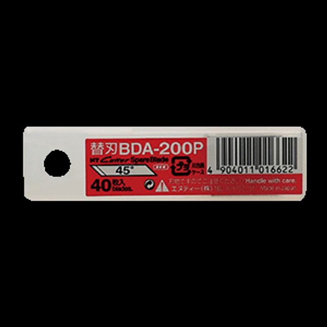 NT 커터칼날(40EA) BDA-200P 4mm (10)TUBE