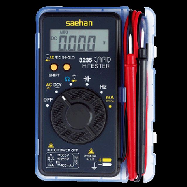 새한테스터 디지탈테스터(포켓) SH-3235 AC/DC