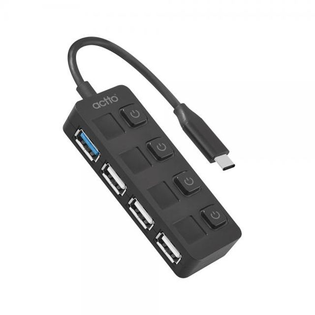 엑토 C타입 USB 3.2 2.0 개별 전원 멀티허브 HUB-41