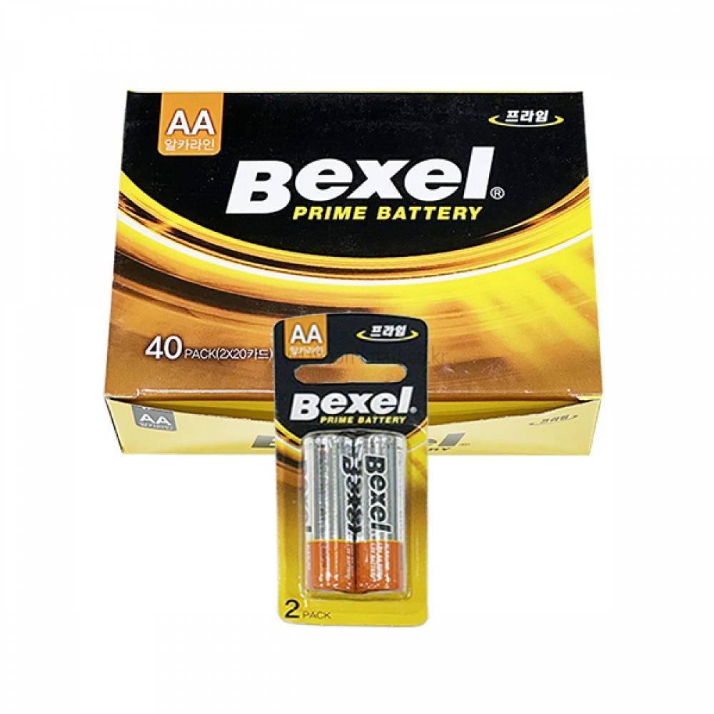 Bexel 벡셀 AA 알카라인 건전지 2개입