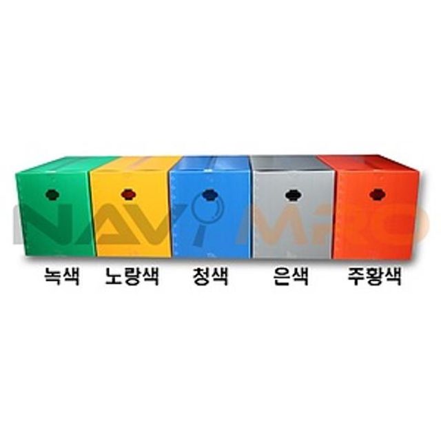 단프라박스 A형 청색 A-4 380x340x280mm 5개입