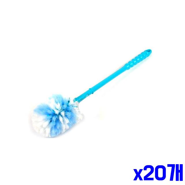 세쳑력 변기솔 x20개 좋은 튼튼한 핑크 블루