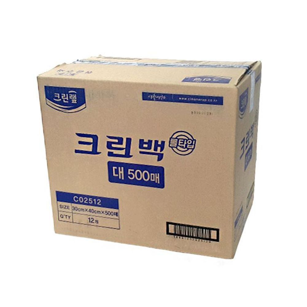 크린롤백 업소용(대) 30x40CMx500매 1박스(12입)