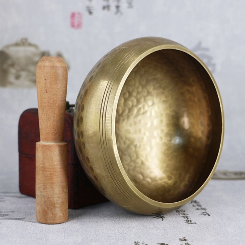 명상그릇 싱잉볼 티벳 명상 좌종 요가종 명상종 13cm