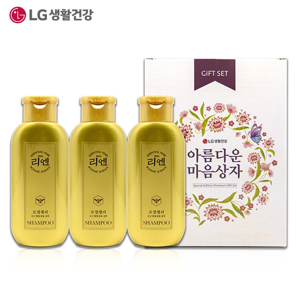 리엔 자윤 로열젤리 샴푸 200ml(3) 세트 선물 명절