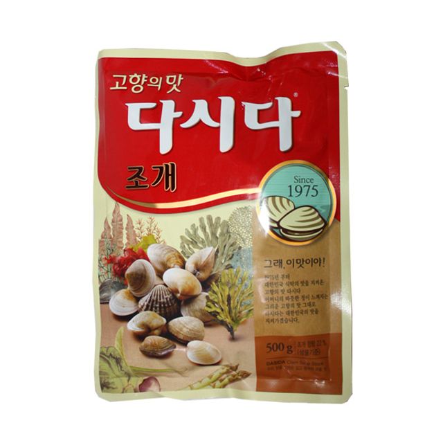 백설조개다시다 500g