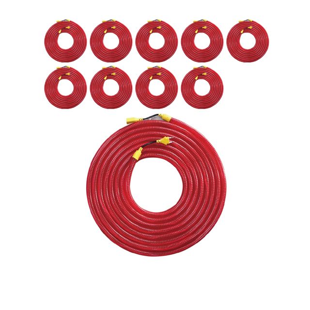 공사현장에 사용하는 AC220V 윙카호스 10M X 10롤