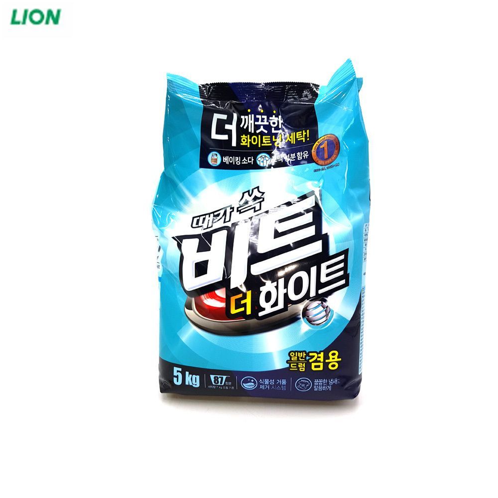 화이트 5kg 때 가 더 리필 겸용 쏙 세탁용품