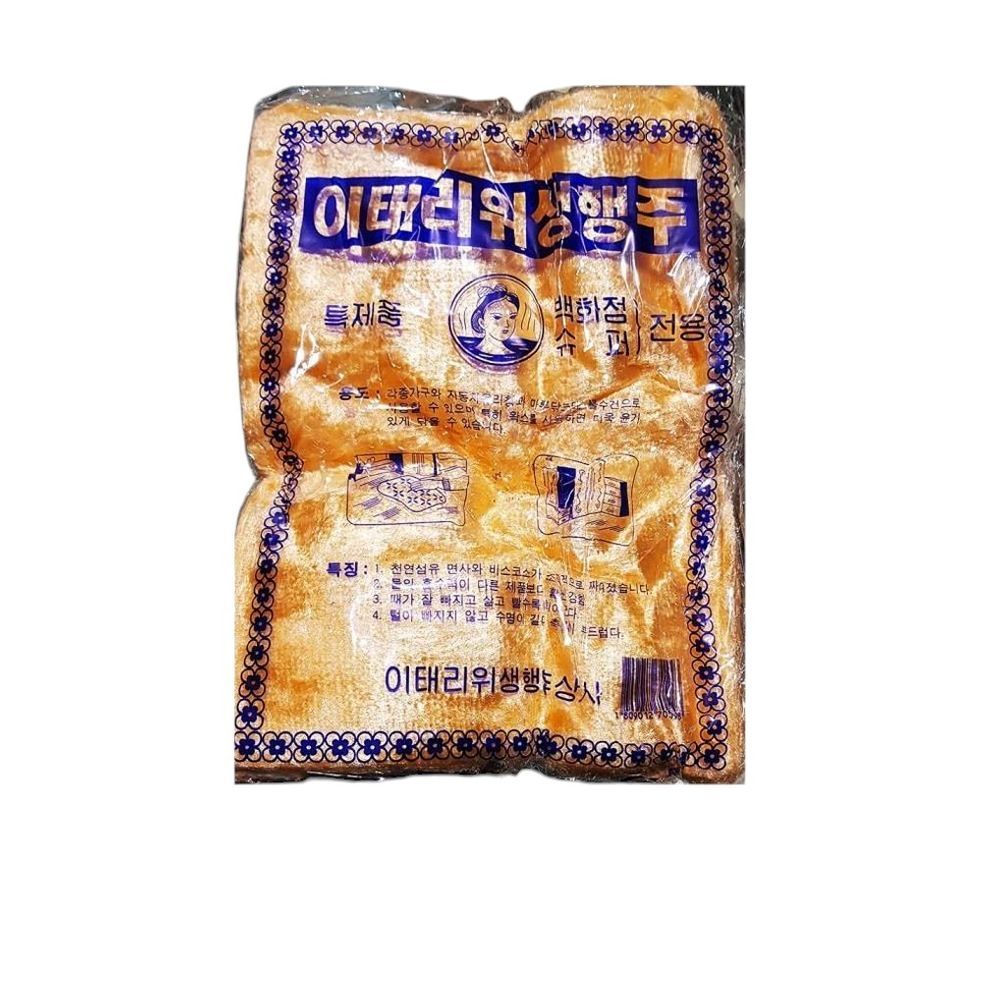 식자재 용품 밍크 행주 주황색 25 x30cm 10매 1개