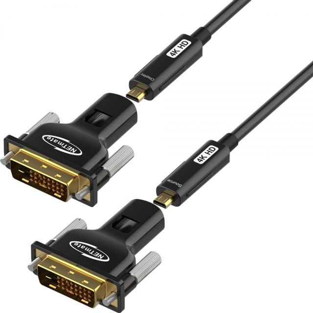 넷메이트 NM-DAC30D DVI Hybrid AOC 배관용 케이블30m