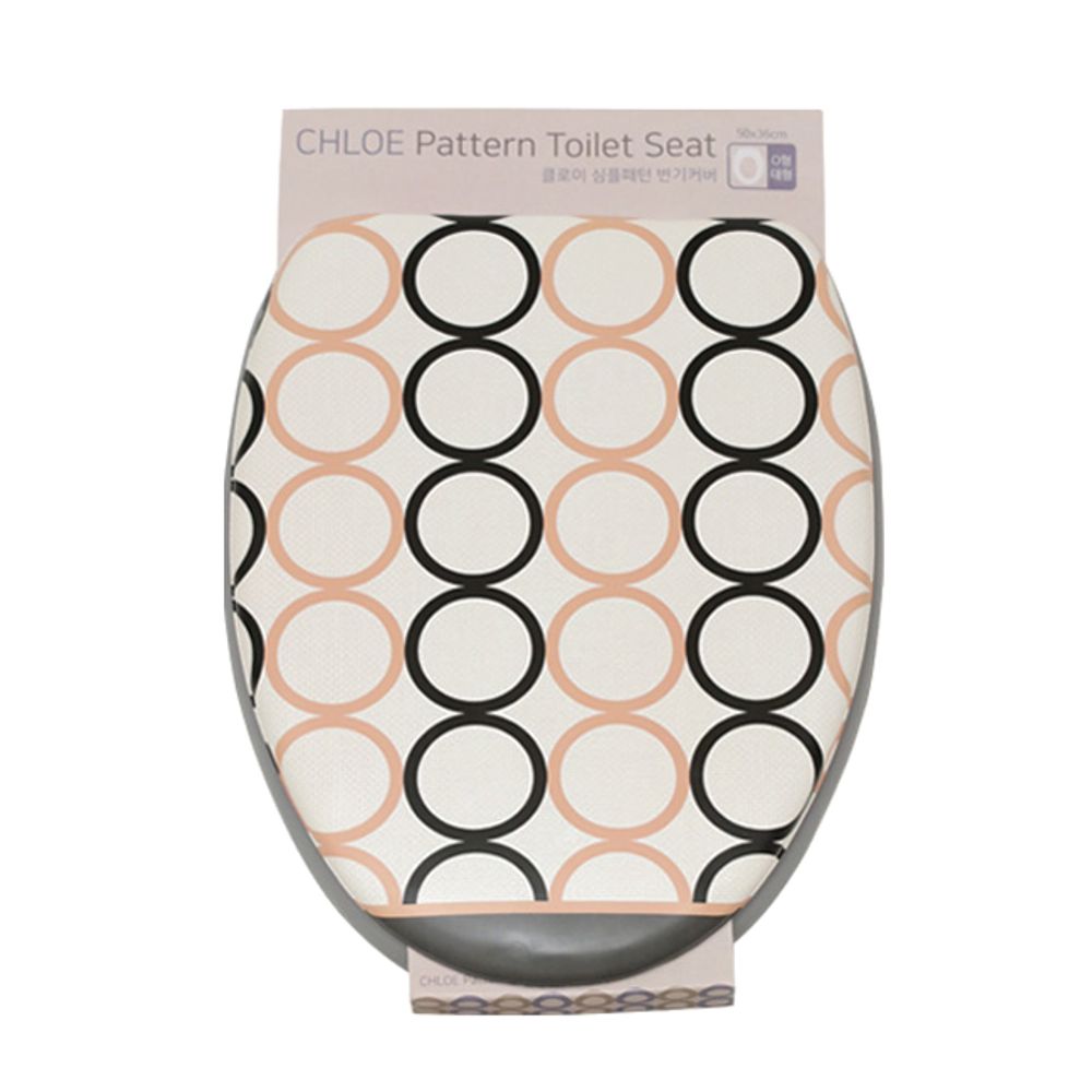 클로이심플패턴 변기커버 (O대형) 1개 욕실변기커버