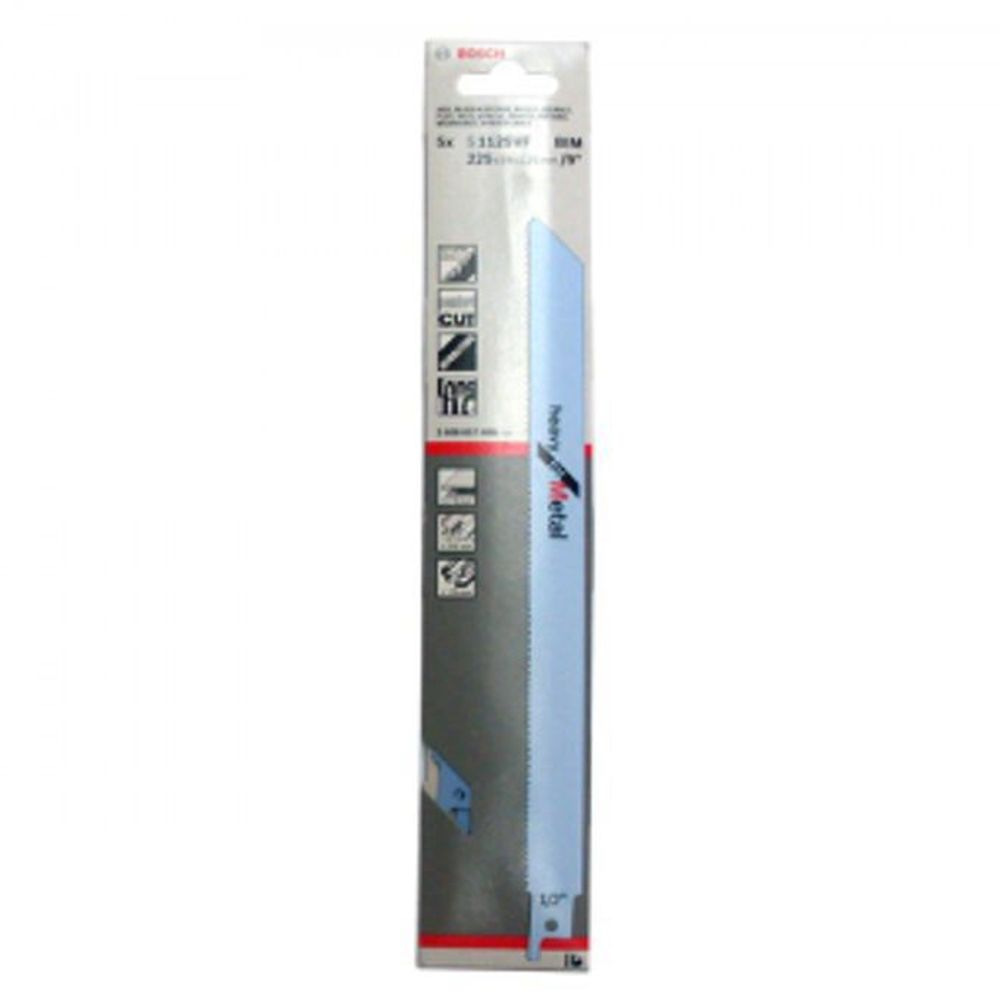 보쉬 철재 컷소날 금속 메탈 전기톱날 S1125VF 5PCS