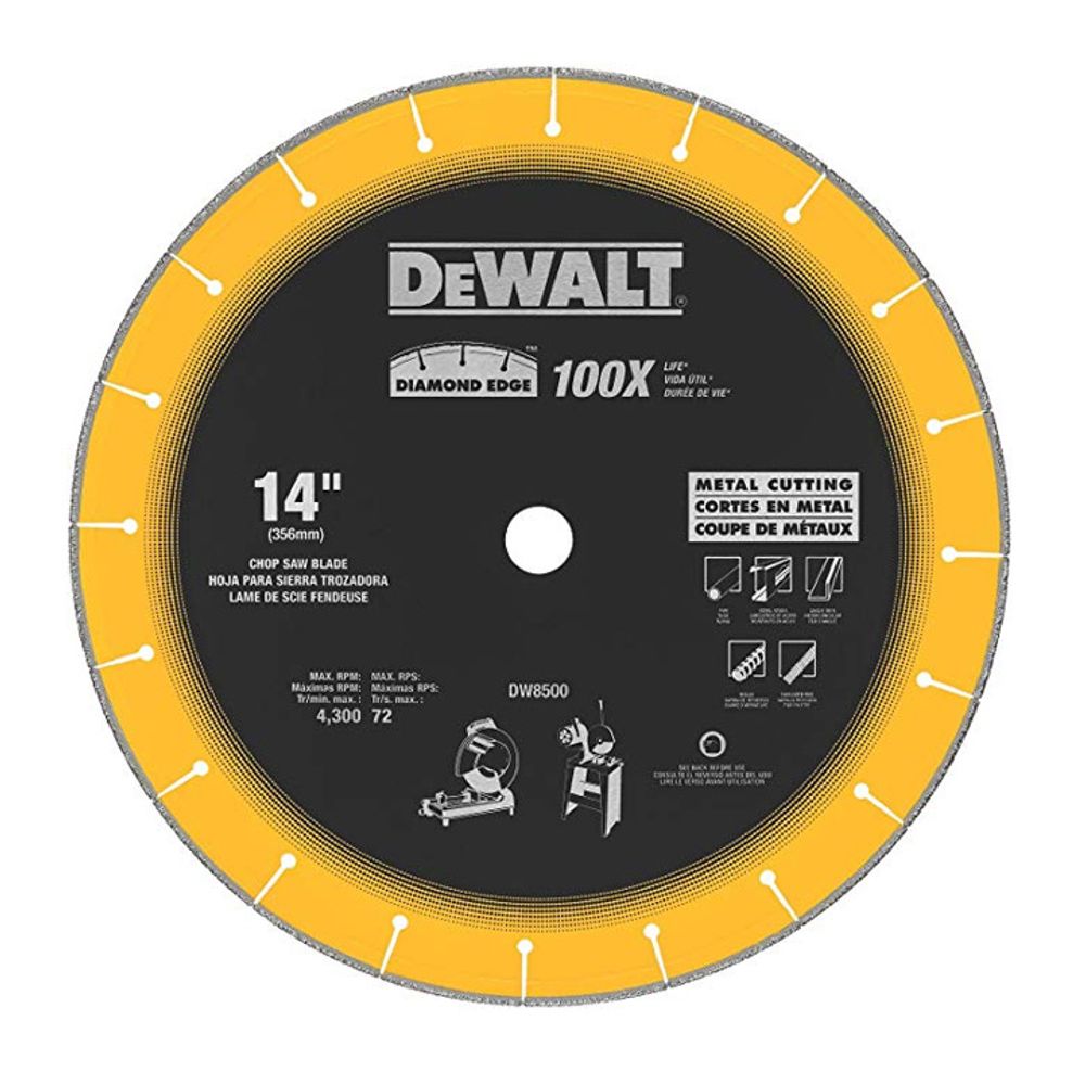DEWALT 다이아몬드날(금속용)_DW8500 355X2.8X25.4/
