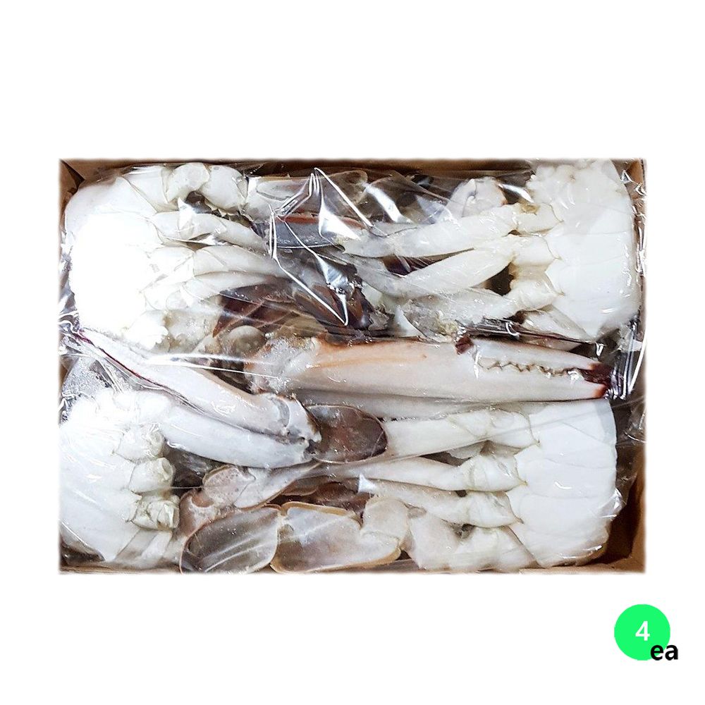 절단꽃게 냉동수산물 수산물 절단 꽃게 450g(3LX4