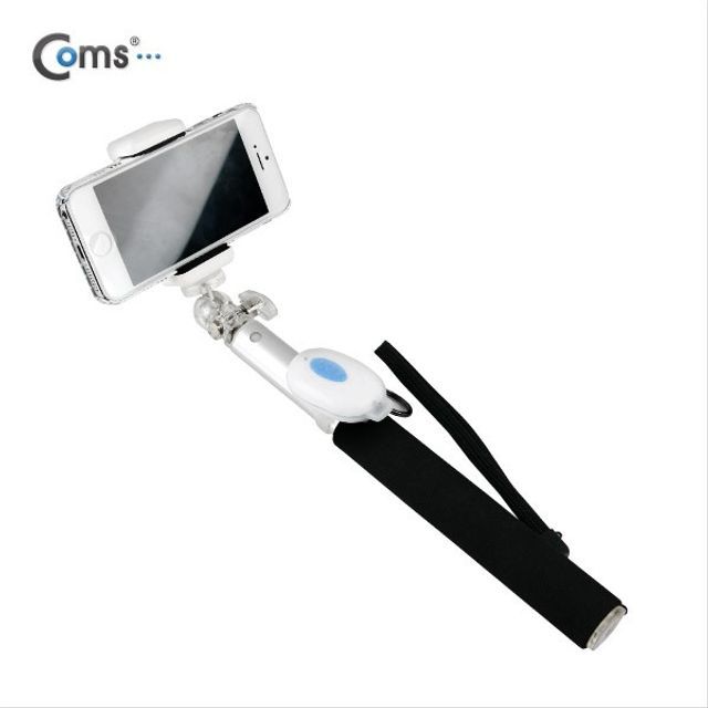 카메라 모노포드 Set 셀카봉 96cm 무선셔터 Silver
