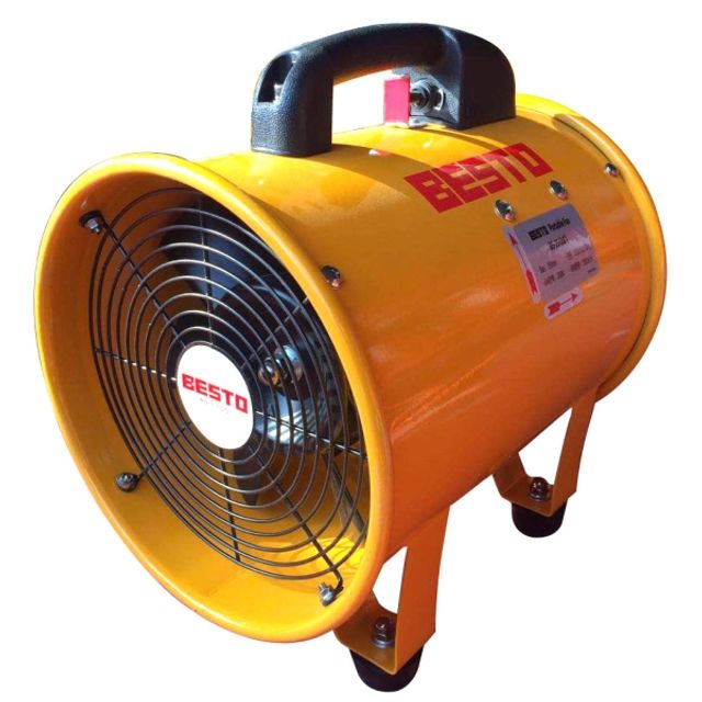 포터블팬 12(날개300mm/풍량4620㎥/h)/후드330mm BS