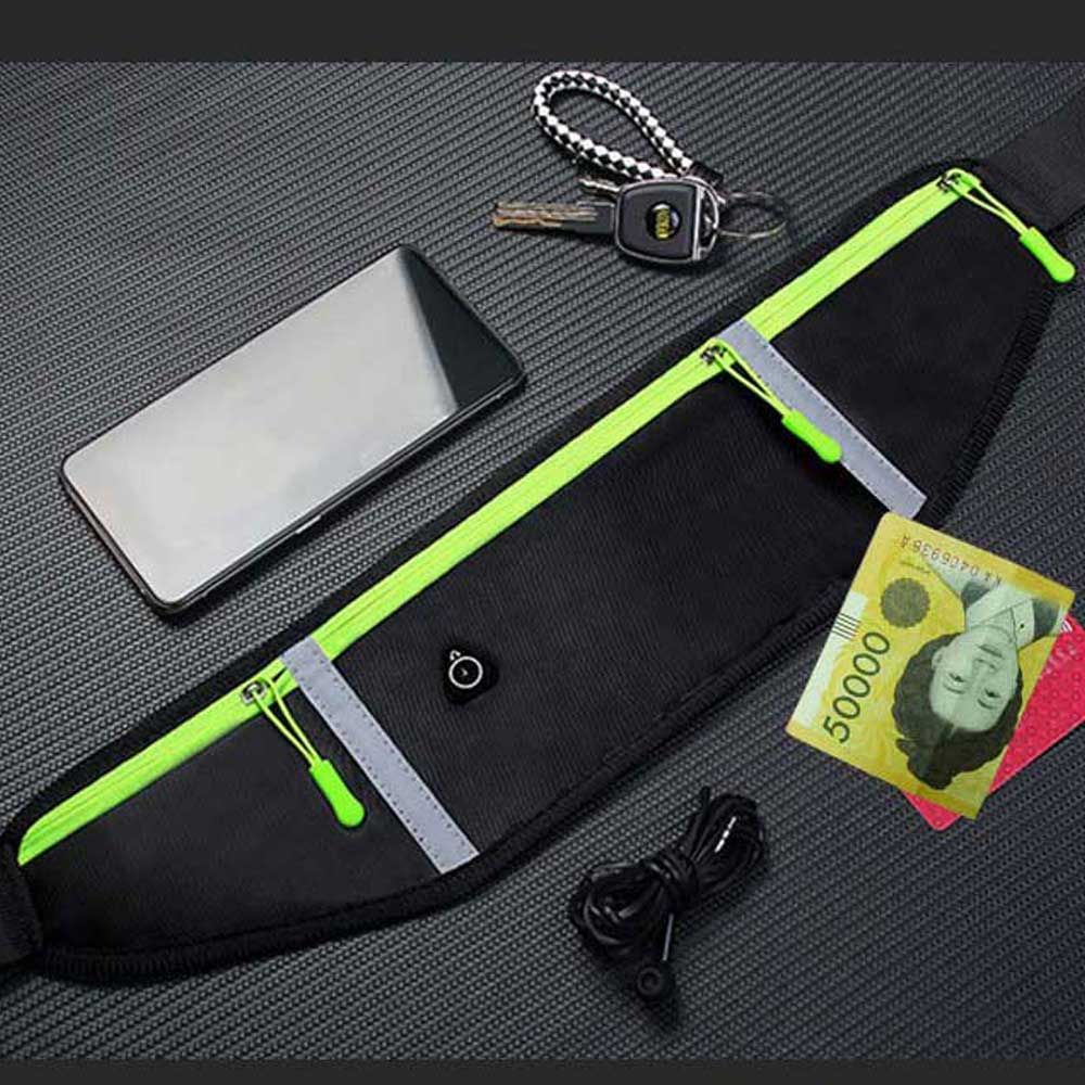 마라톤 운동 스포츠 벨트 백 물병 핸드폰 허리 가방