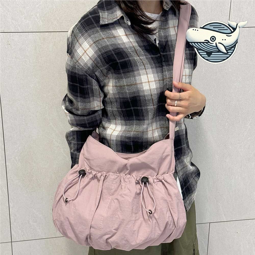 나일론 앞포켓 크로스백 편안한 대학생 필드백