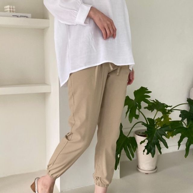 G126224 쿨 썸머 기본 조거팬츠 데이 배기바지