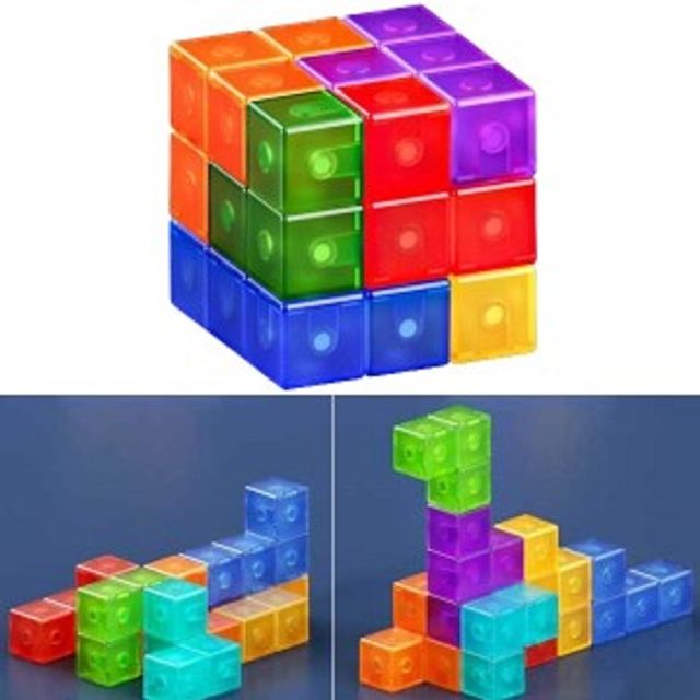 큐브 자석 소마큐브 카드포함 두뇌개발 창의력 선물