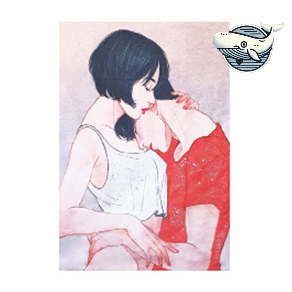카페 인테리어 벽장식 패브릭 포스터 커플