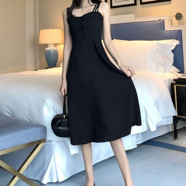 데이트 오프숄더 나들이 기본 블랙 데이 민소매 나시