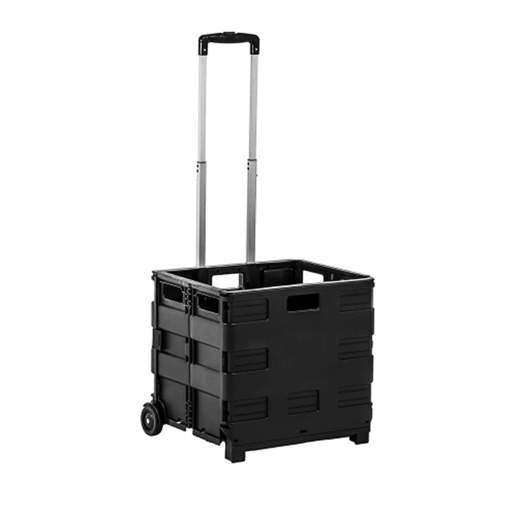 접이식 핸드카트 쇼핑 장바구니 오픈형 폴딩 카트 40L