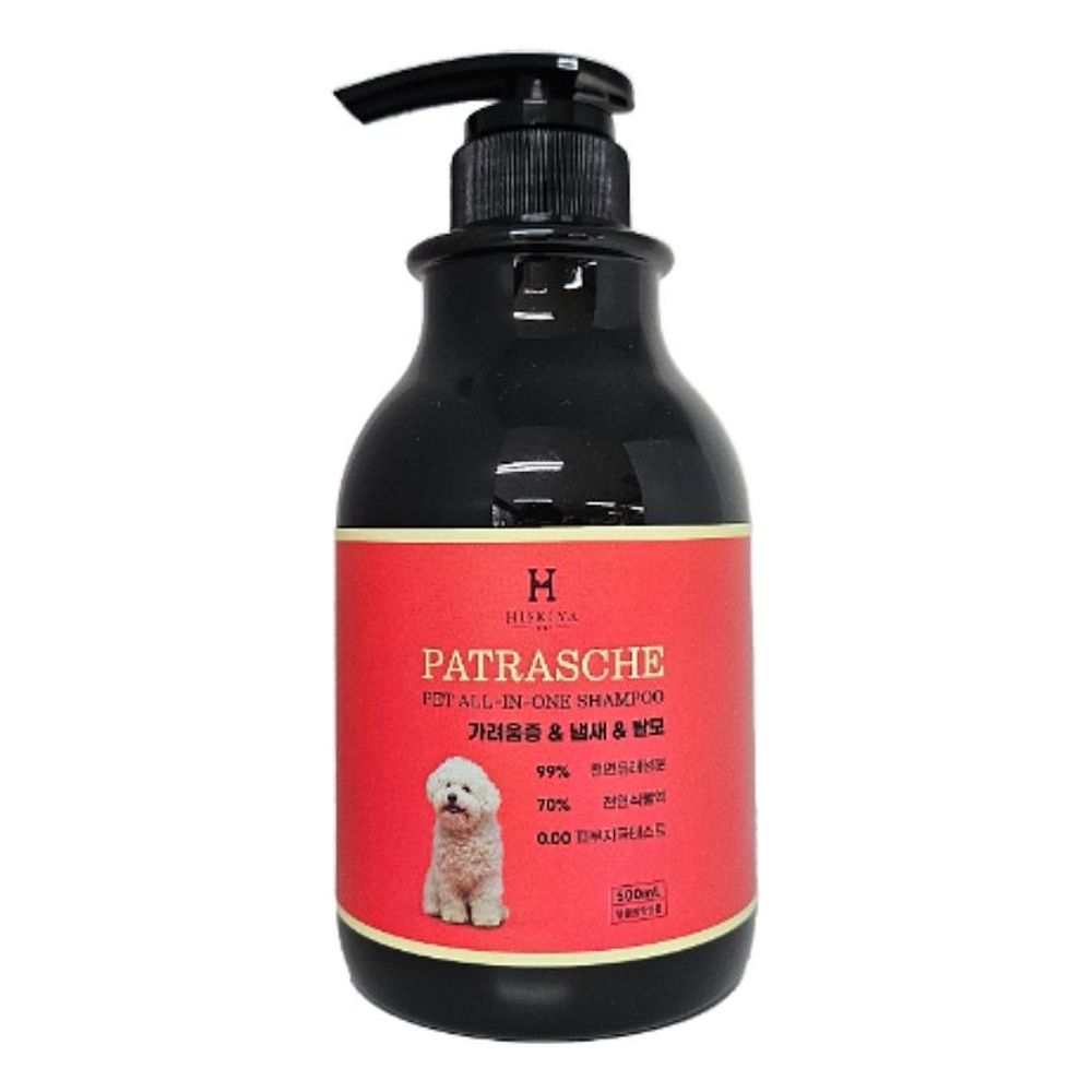 히스기야 파트라슈 저자극 천연강아지 샴푸500ML