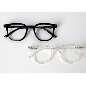아이티알,NE 블랙 투명 여성 기본 패션 뿔테 안경 데일리 심플