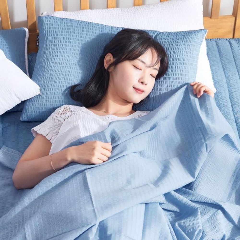 Q) 홑이불 모시 린넨 시어서커 홑겹 면 시원한 얇은