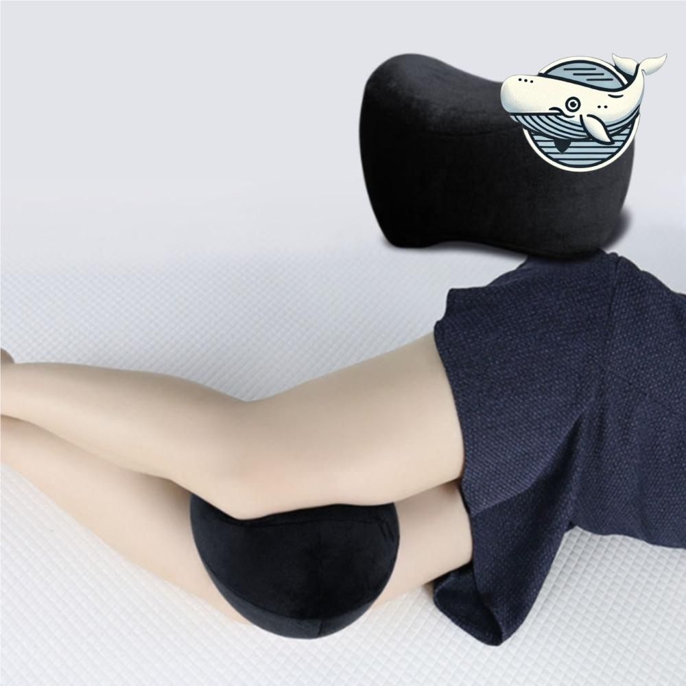 편안한 다리 받침 쿠션 무릎 지지 무릎 베개